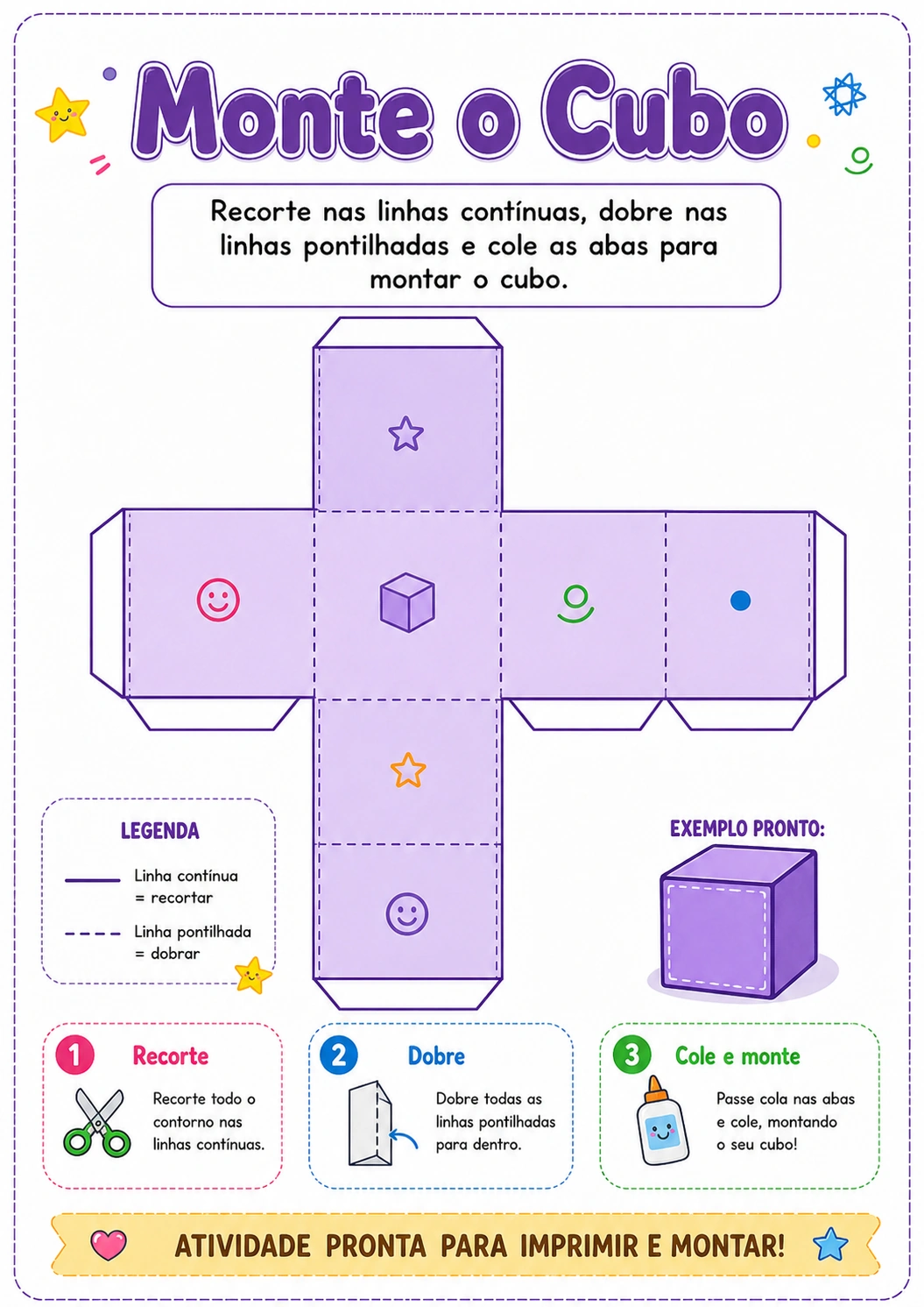 Cartazes de sólidos geométricos 2